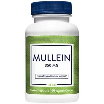 Mullein - Respiratory & Immune Support - 350mg (100 Capsules)