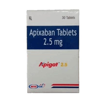 Apixaban tablets 2.5 mg
